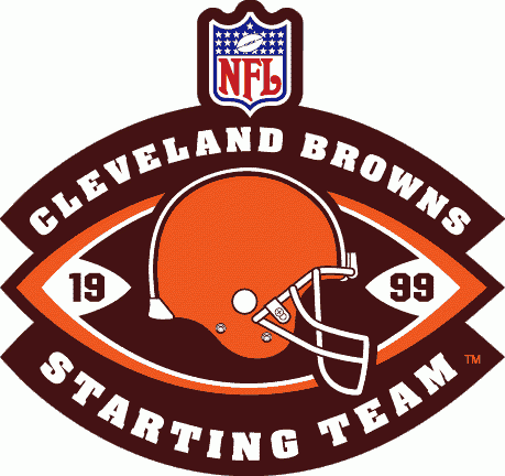 Cleveland Browns 1999 Special Event Logo t shirts DIY iron ons